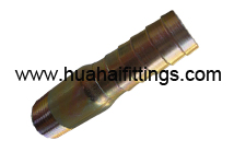 Galvanized BSPT Threaded Male King Nipple