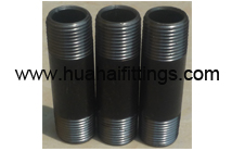 Black Barrel  Nipple /Pipe Nipple SCH40  NPT 1" x2"  ANSI B1.20.1