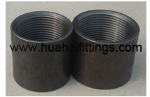 Black Steel Full Coupling/Socket ANSI B.1.20.1 STRAIGTH THREAD   1/2"